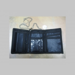 Anarchy, textilno-plastiková peňaženka s retiazkou a karabínkou